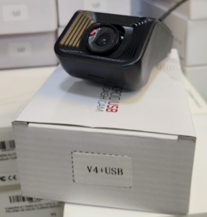 CAMARA GRABADORA FRONTAL PARA AUTOS