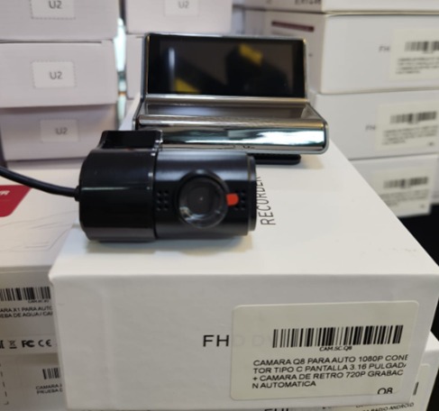 CAMARA GRABADORA FRONTAL Y TRASERA DE AUTOS