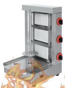 MAQUINA SHAWARMAS Y TACOS MEXICANOS 3 QUEMADORES